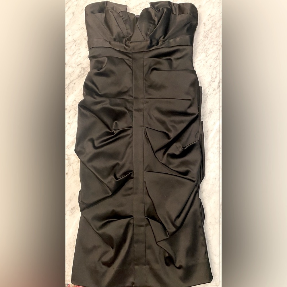 Nicole Miller black evening dress